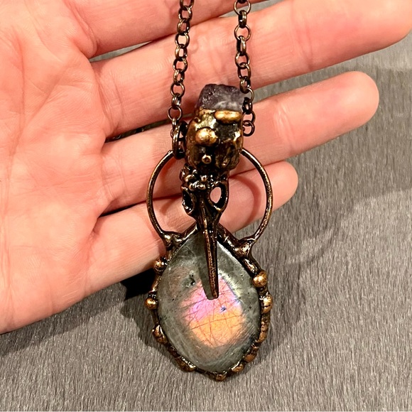 Jewelry - New Labradorite Copper Necklace